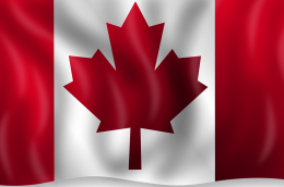 vlag canada scheiding buitenland